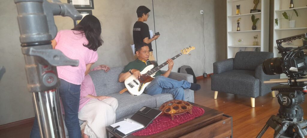 behind the scene Tak Mungkin Music Video